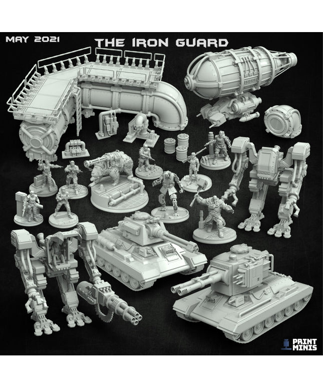 The Iron Guard Collection - conquer the pipeline for the glory of Kovlova!