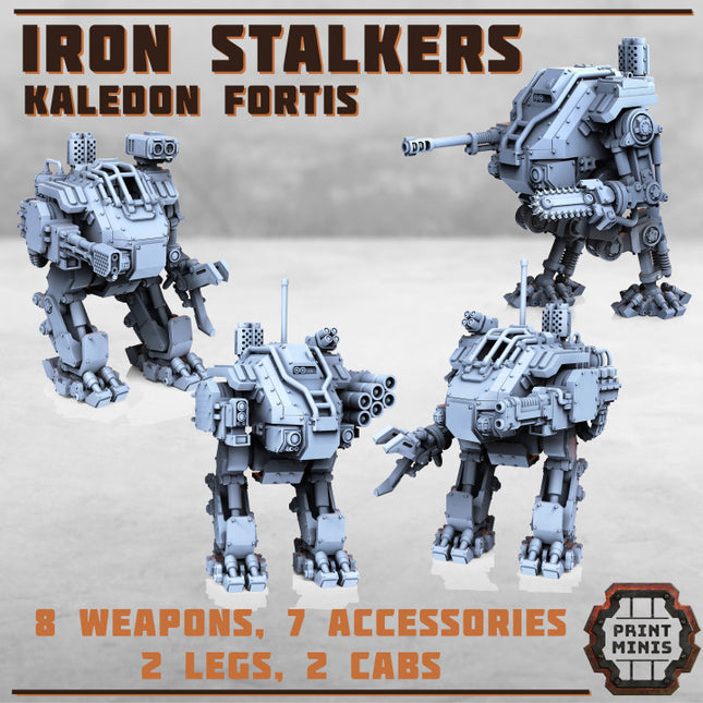 Iron Stalker Mech Kit - Kaledon Fortis
