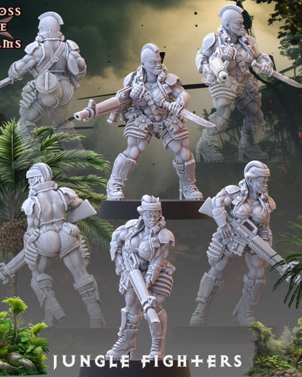 Jungle Fighters (15 FIGURES)