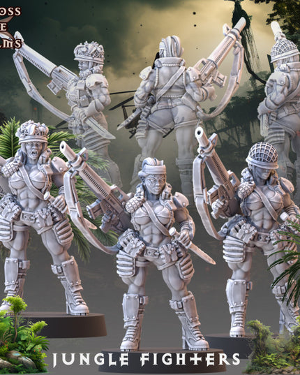 Jungle Fighters (15 FIGURES)