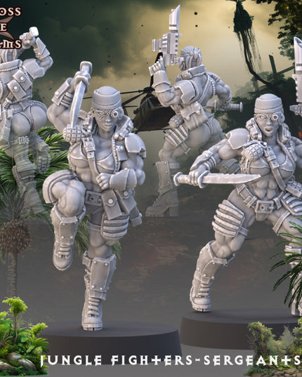 Jungle Fighters (15 FIGURES)