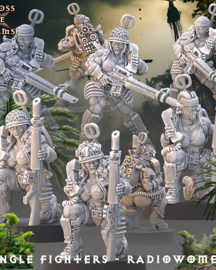 Jungle Fighters (15 FIGURES)