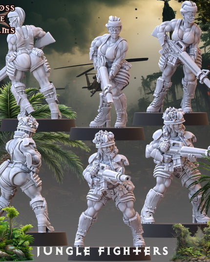 Jungle Fighters (15 FIGURES)