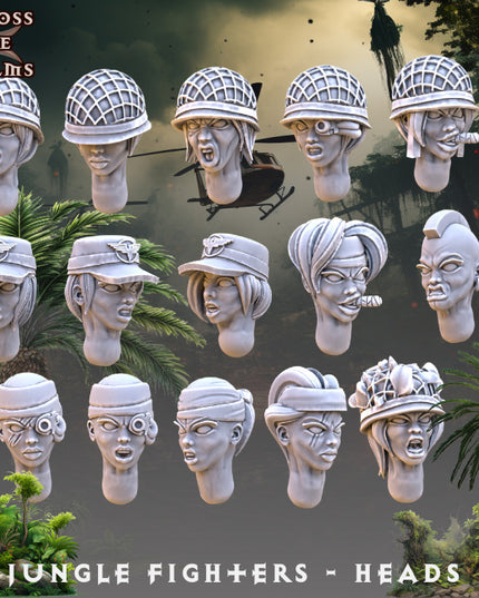 Jungle Fighters (15 FIGURES)