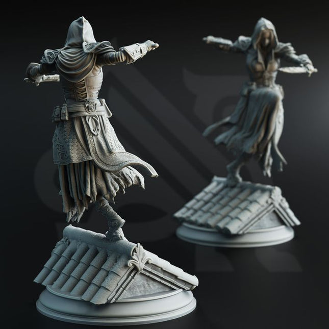 Air Genasi Soulknife Psionic Rogue - Karena