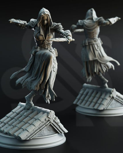 Air Genasi Soulknife Psionic Rogue - Karena
