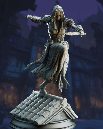 Air Genasi Soulknife Psionic Rogue - Karena