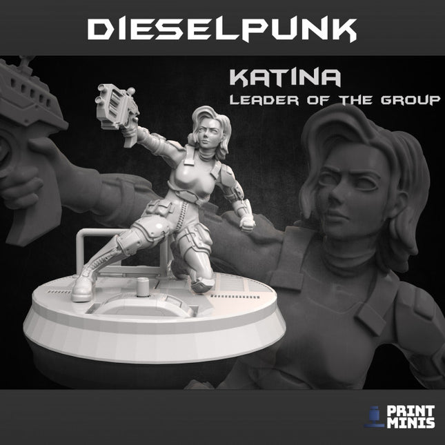 Dieselpunk Heroes x 5 - Dieselpunk Collection