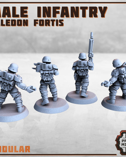 Male Infantry - Kaledon Fortis