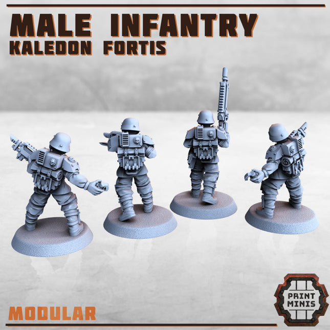 Male Infantry - Kaledon Fortis