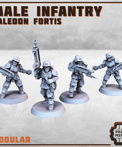Male Infantry - Kaledon Fortis
