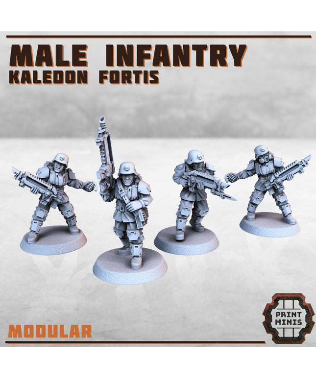 Male Infantry - Kaledon Fortis