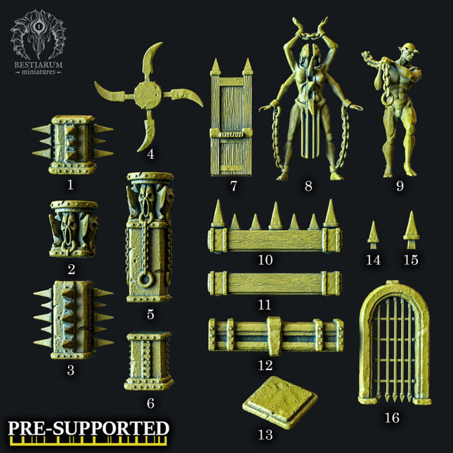 Arena Scatter Terrain Set