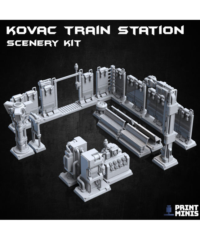 Kovac Station Urban Scenery Pack - Automata Collection