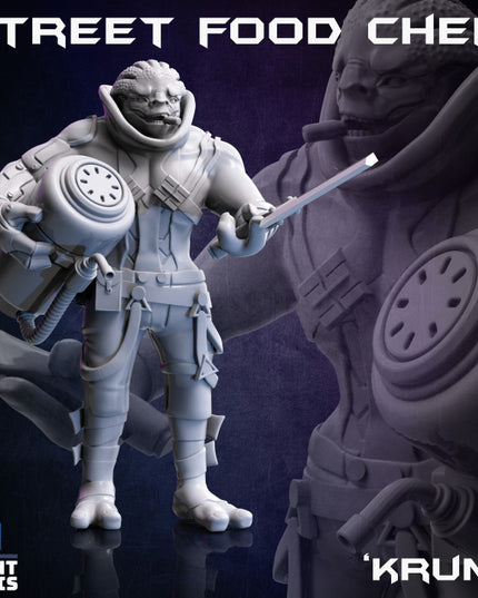 Krum - Alien Street Food Chef - Night Market Collection