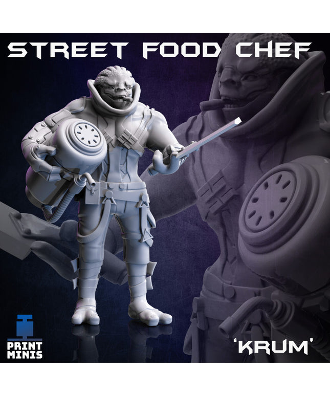 Krum - Alien Street Food Chef - Night Market Collection