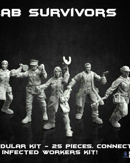 Outbreak in an Evil Lab! - Escape the infected monsters & contain the fungal outbreak!