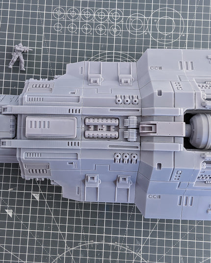The Helikon - Orbital Lander Space Ship - Space Pioneers Collection