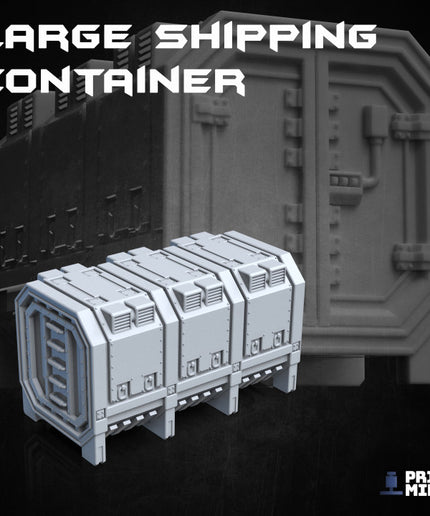 Dieselpunk Shipping Container - Ironside Docks Collection
