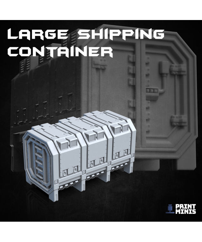 Dieselpunk Shipping Container - Ironside Docks Collection