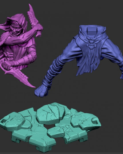 Law-II the Assassin ( Death Armor Set )