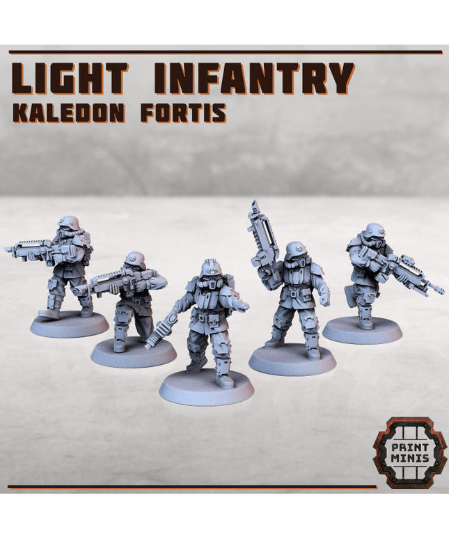 Light Infantry - Kaledon Fortis Army