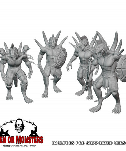 Lizardmen - 4 Figures