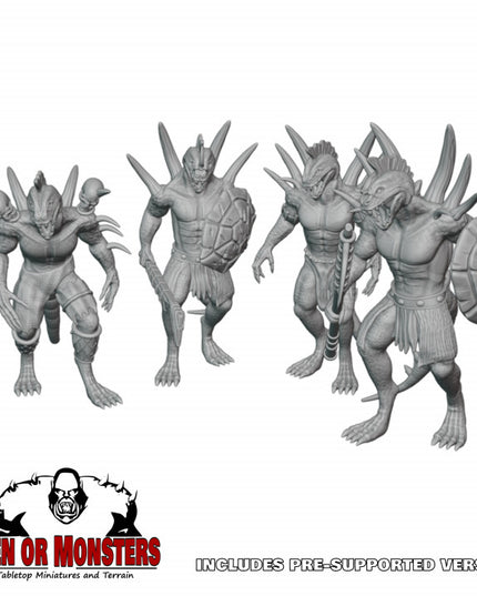 Lizardmen - 4 Figures