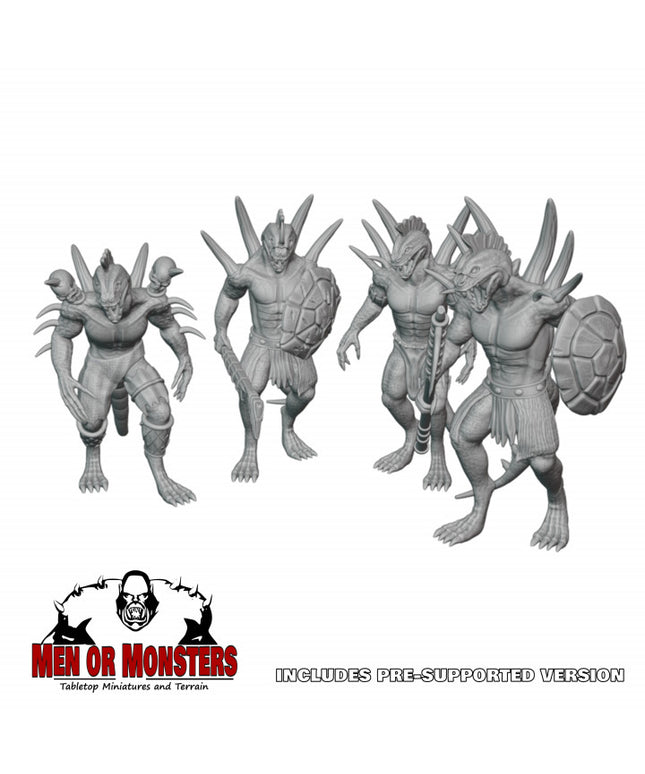 Lizardmen - 4 Figures
