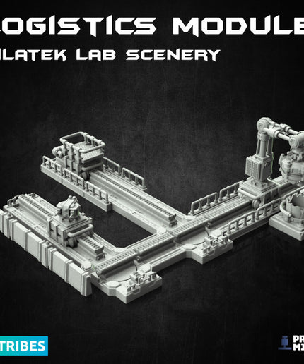 Logistics Rail System - Evil Lab Scenery Module - The Outbreak Collection