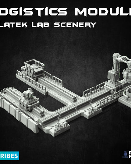 Logistics Rail System - Evil Lab Scenery Module - The Outbreak Collection