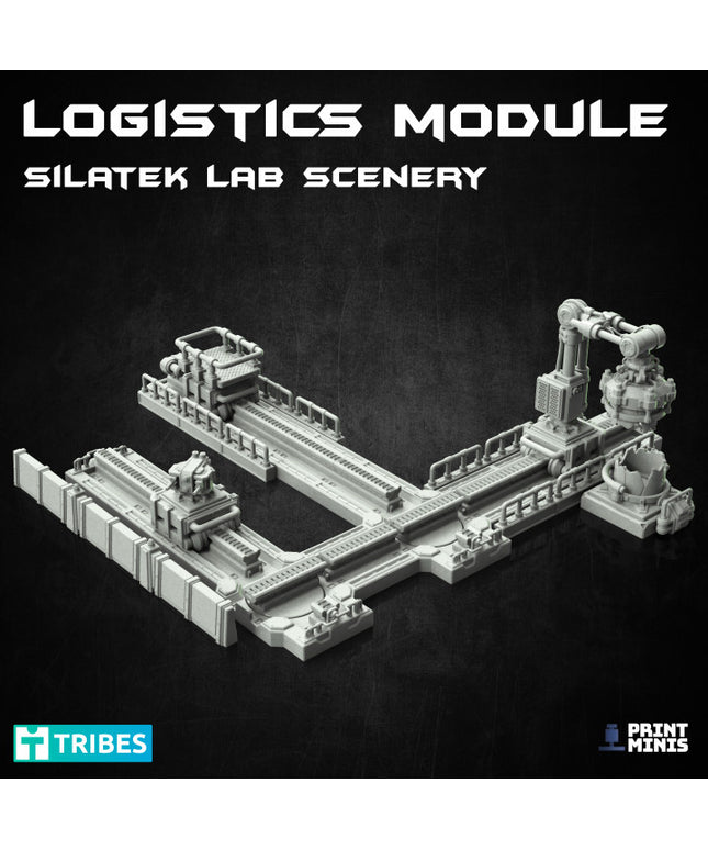 Logistics Rail System - Evil Lab Scenery Module - The Outbreak Collection