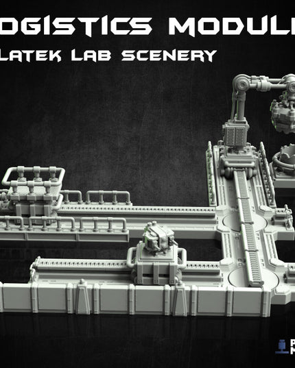 Logistics Rail System - Evil Lab Scenery Module - The Outbreak Collection