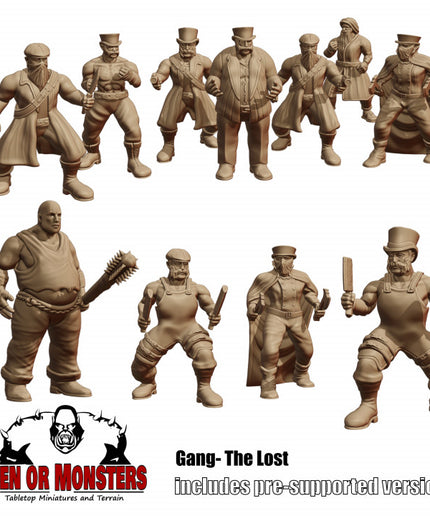 Gang- The Lost - 11 Figures