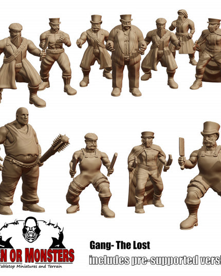 Gang- The Lost - 11 Figures