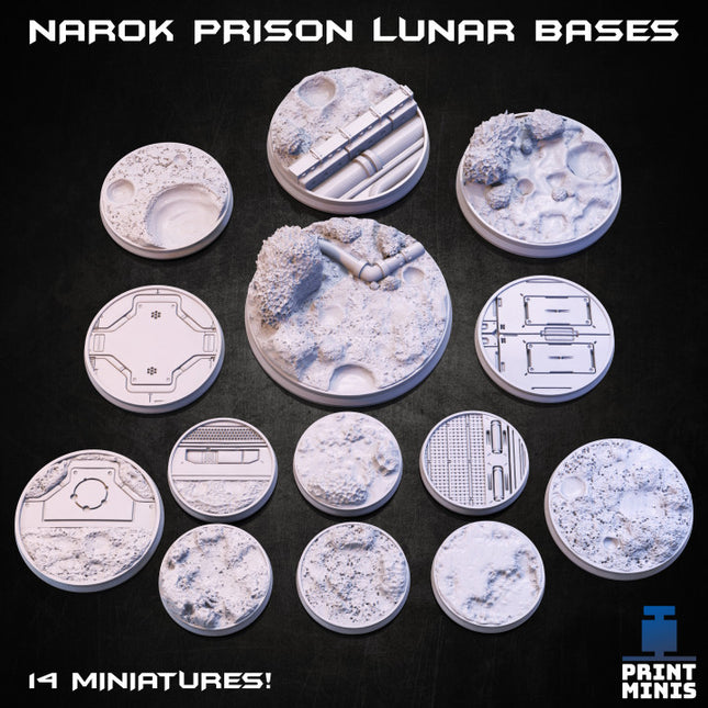 Narok Lunar Prison Collection - suppress the inmate riot and control your base!