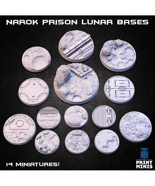 Lunar Prison Bases - Narok Prison Collection