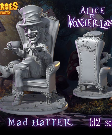 Alice in Wonderland 1/12 Scale / Mad Hatter