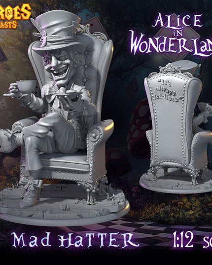 Alice in Wonderland 1/12 Scale / Mad Hatter