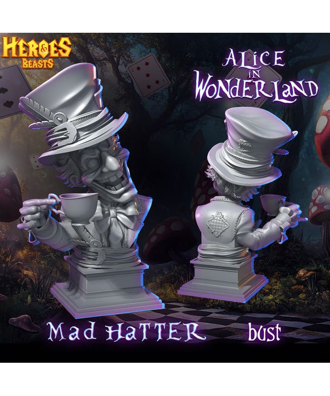 Mad hatter bust
