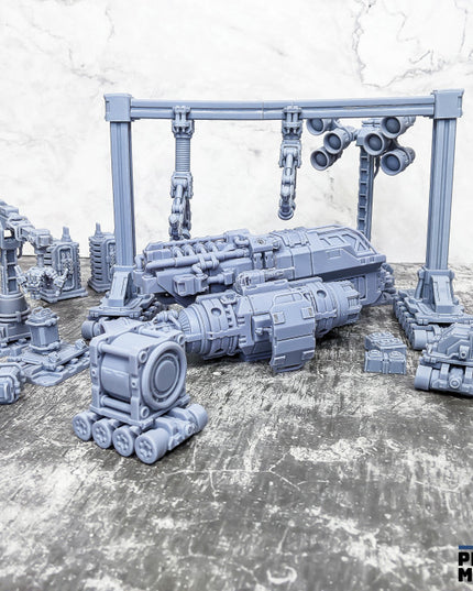 Maintenance Bay Terrain Kit - In Orbit Collection