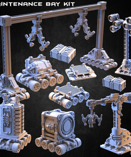 Maintenance Bay Terrain Kit - In Orbit Collection