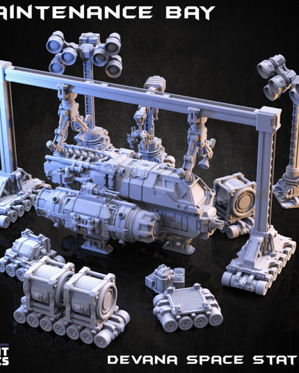 Maintenance Bay Terrain Kit - In Orbit Collection