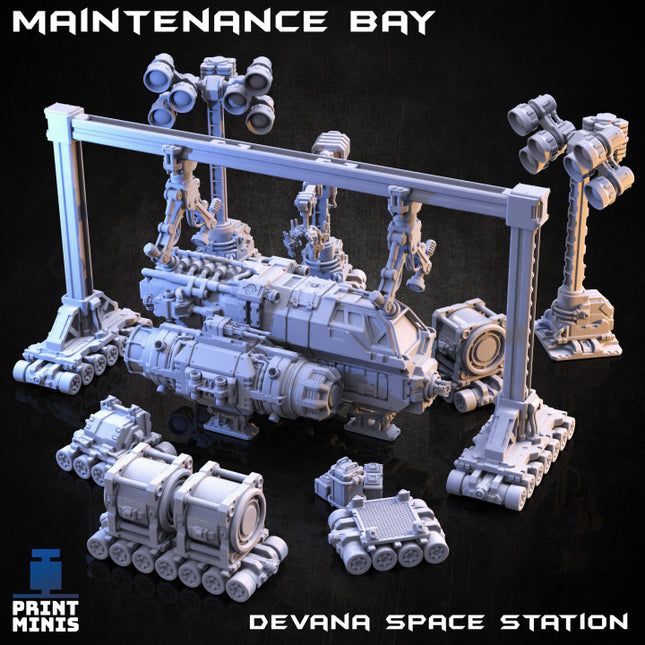 Maintenance Bay Terrain Kit - In Orbit Collection