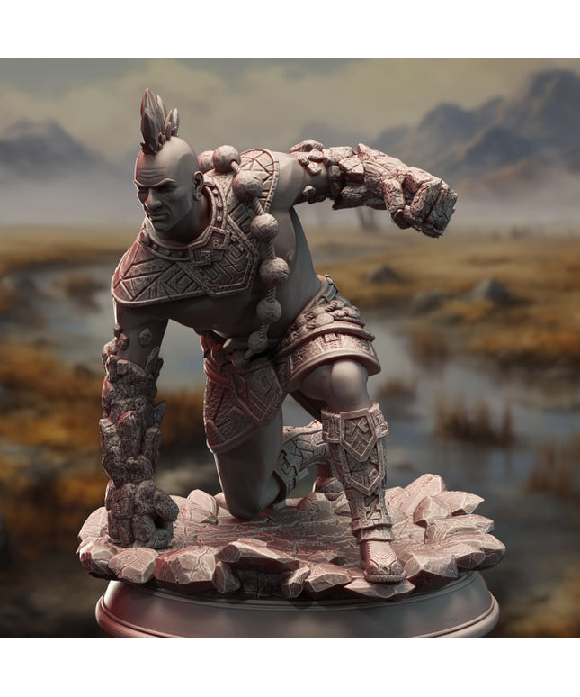 Earth Genasi Brawler - Markus Craghand