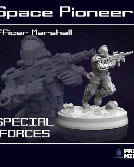Space Soldiers - Special Forces Military x 4 - Space Pioneers Collection