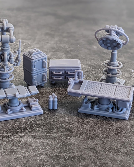 Medical Bay - Evil Lab Scenery Module - The Outbreak Collection