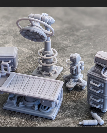 Medical Bay - Evil Lab Scenery Module - The Outbreak Collection