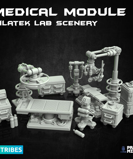 Medical Bay - Evil Lab Scenery Module - The Outbreak Collection