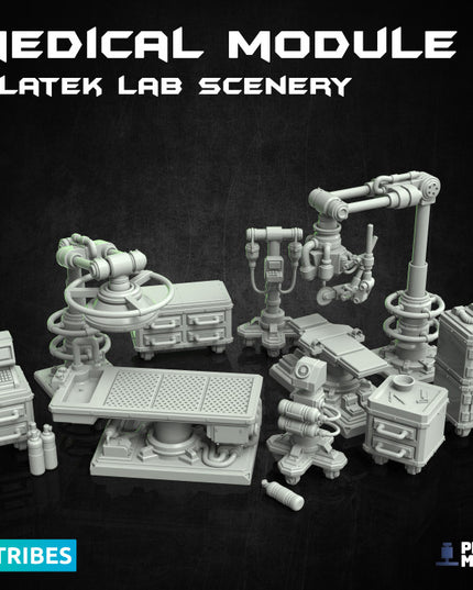 Medical Bay - Evil Lab Scenery Module - The Outbreak Collection